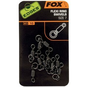Fox Edges Swivels Flexi Ring (Choice Of Size)