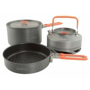 Fox Cookware 3-Piece Pot, Pan & Kettle Set