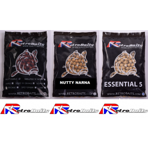 Retro Baits Boilies 1kg Bags Shelf Life (Choice Of Size & Flavour)